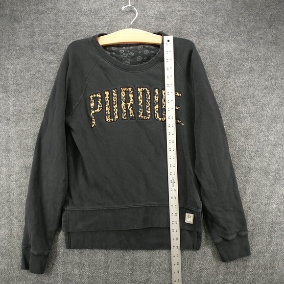 Pressbox by Royce Apparel Women's Sweatshirt Black Medium Purdue University - Picture 11 of 13